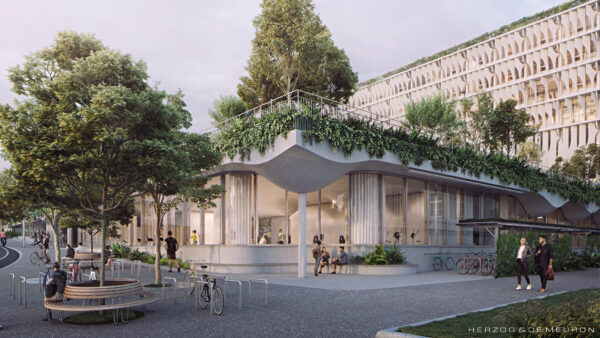 Visualisierung FORUM UZH Ecke Raemistrasse